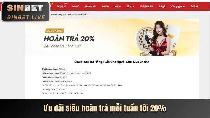 Hoàn trả casino xxwin.com